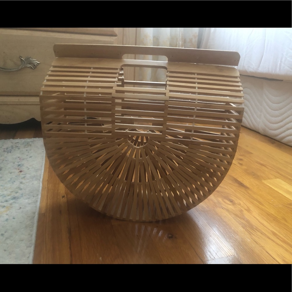 Straw/bamboo bag